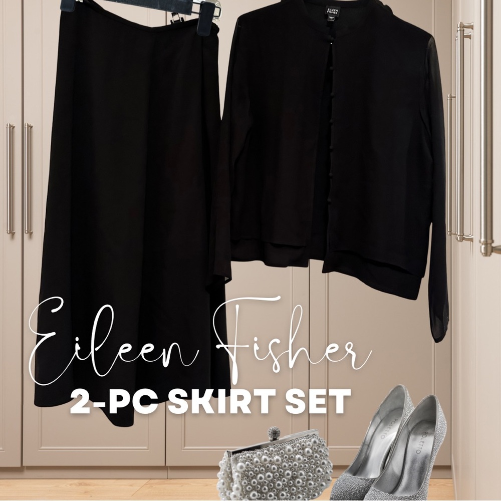 Eileen Fisher 2-pc Skirt Set